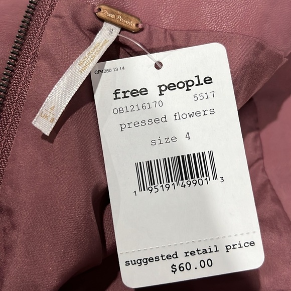 Free People “Pressed Flowers” mini skirt - Picture 4 of 8